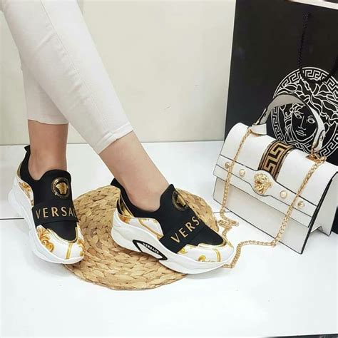 womens versace shoes ebay|fashion sneaker women Versace shoes.